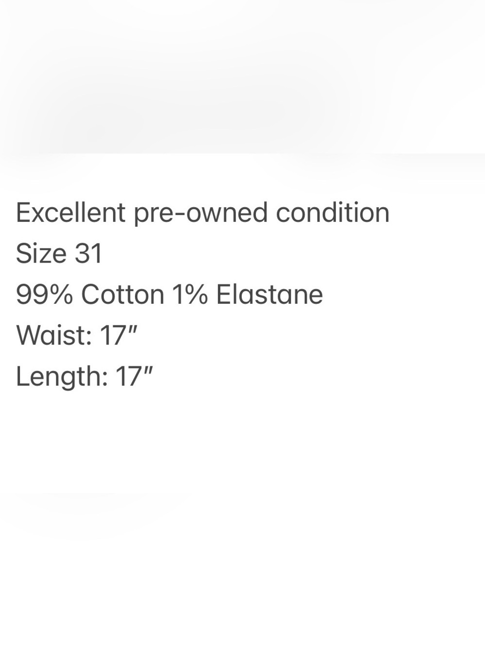 Reitman’s Dark Blue Denim Button-Front Mini Skirt - Size 31 - Picture 8 of 8
